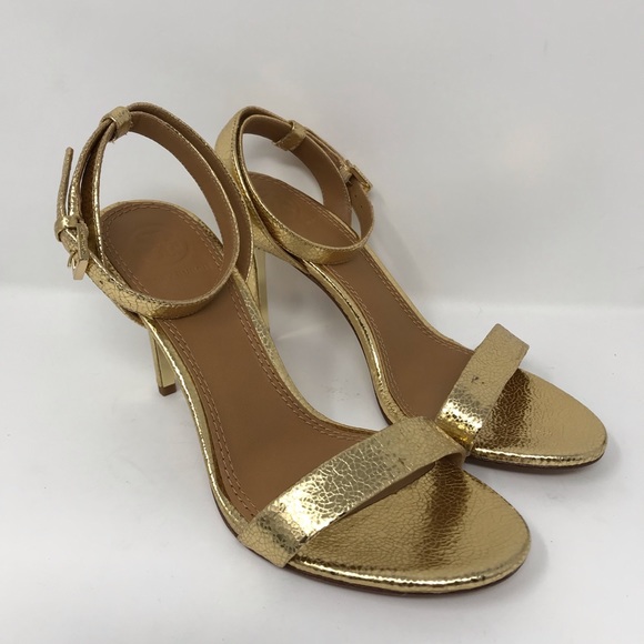 gold heels size 5.5